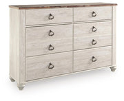 Willowton Twin Panel Bed and Dresser