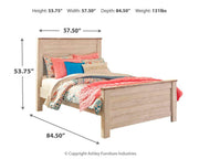 Willowton Full Panel Bed, Dresser, Mirror, Chest and Nightstand