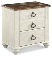Willowton Dresser, Mirror, Chest and Nightstand