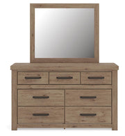 Oliandon Queen Panel Bed, Dresser and Mirror