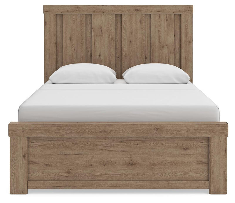 Oliandon Queen Panel Bed, Dresser and Mirror