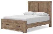 Oliandon Queen Panel Storage Bed