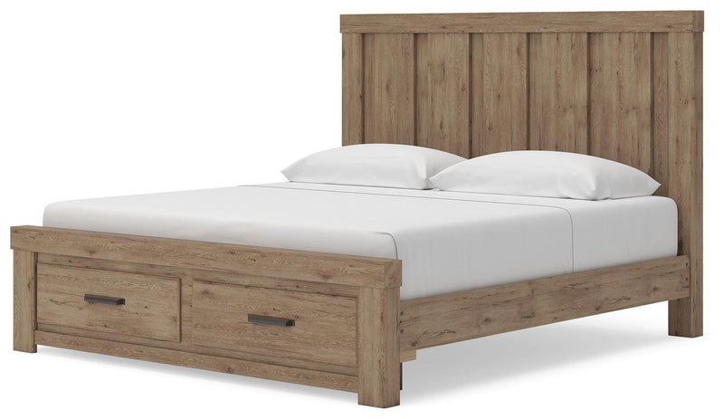 Oliandon King Panel Storage Bed