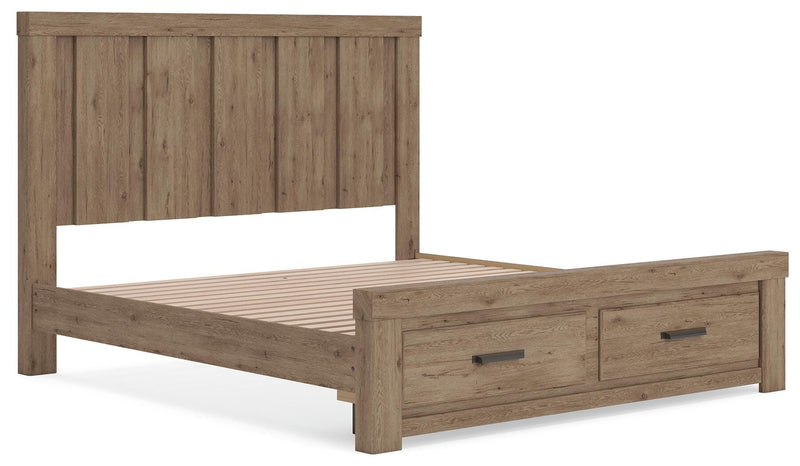 Oliandon King Panel Storage Bed