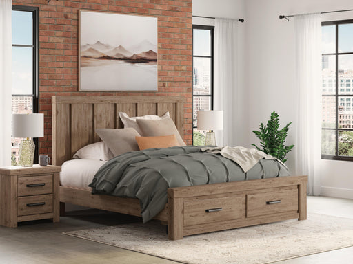 Oliandon King Panel Storage Bed