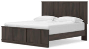 Shaehartin King Panel Platform Bed