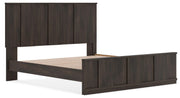 Shaehartin King Panel Platform Bed