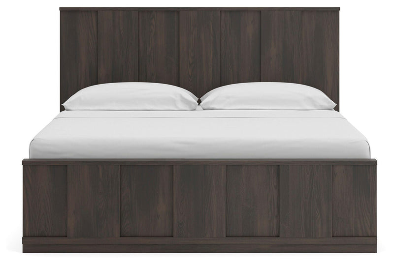 Shaehartin King Panel Platform Bed