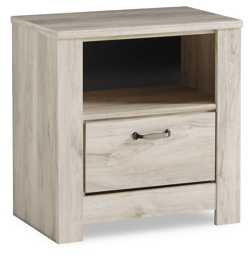 Bellaby Queen Panel Headboard, Dresser, Mirror, Chest and 2 Nightstands