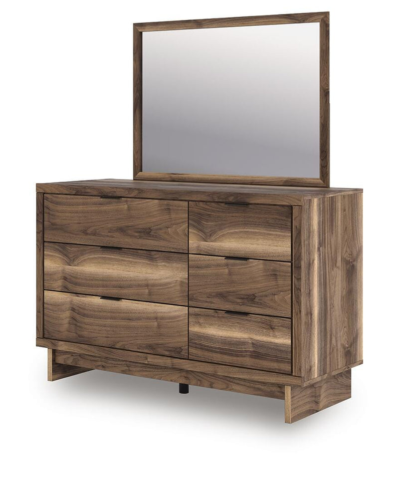 Chirason Full Panel Storage Bed, Dresser and Mirror