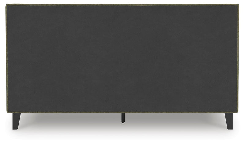 Chirason King Upholstered Bed with Roll Slats