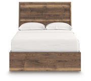 Chirason Full Panel Platform Bed, Dresser and Mirror