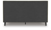 Chirason California King Upholstered Bed with Roll Slats