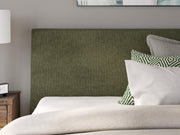 Chirason California King Upholstered Bed with Roll Slats