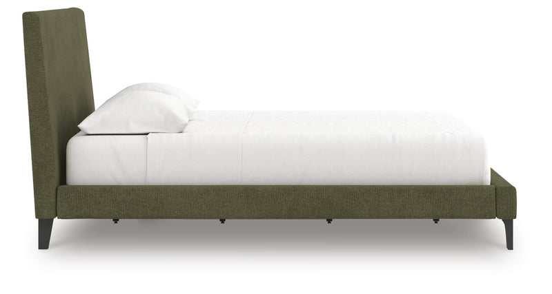 Chirason California King Upholstered Bed with Roll Slats