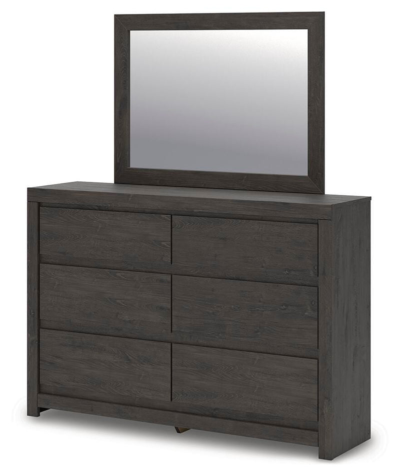 Fraluna Queen Panel Bed, Dresser, Mirror, and Nightstand