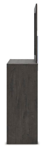 Fraluna Queen Panel Storage Bed, Dresser and Mirror