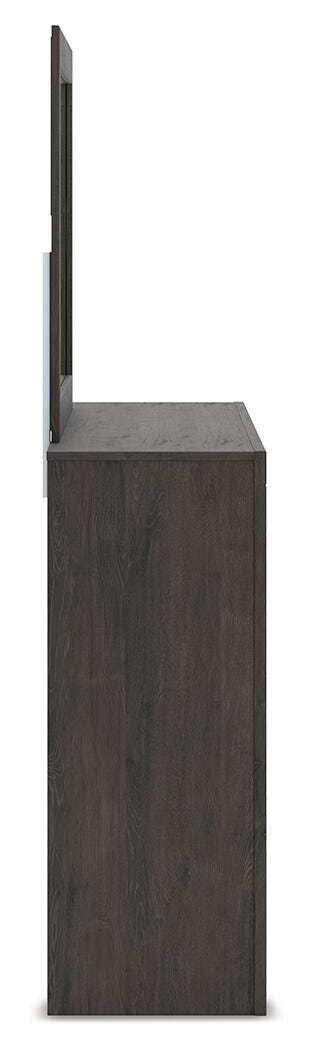 Fraluna Queen Panel Bed, Dresser and Mirror