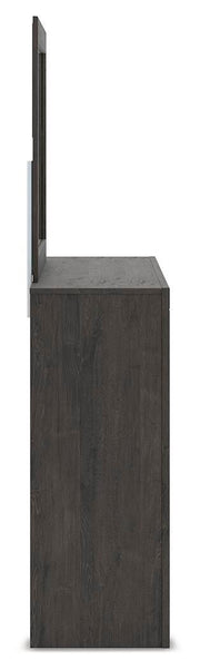 Fraluna Queen Panel Bed, Dresser, Mirror, and Nightstand