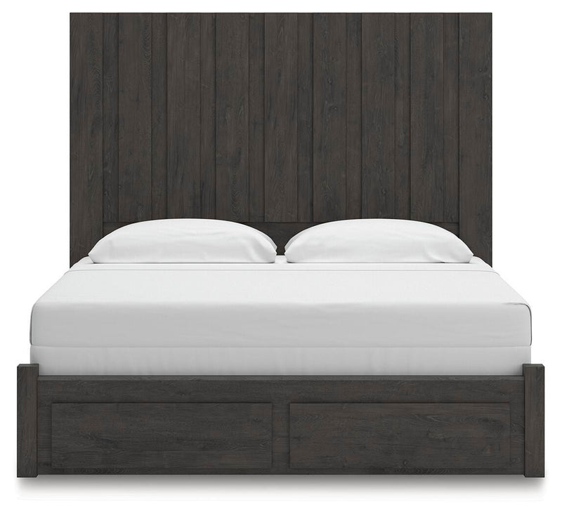 Fraluna King Panel Storage Bed