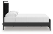 Zuraleus Queen Upholstered Panel Platform Bed