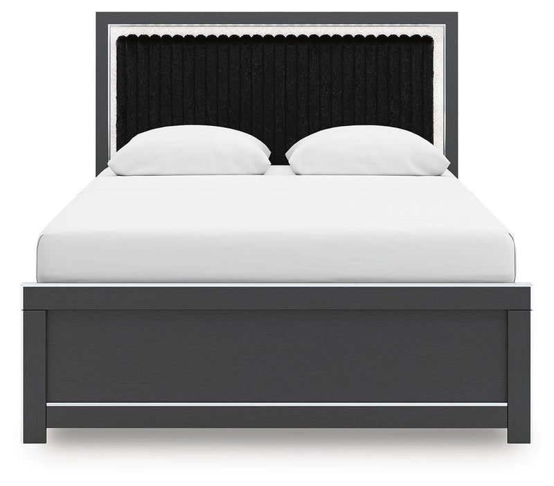 Zuraleus Queen Panel Bed, Dresser, Mirror and Nightstand