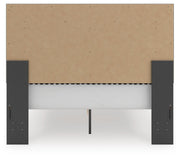 Zuraleus Queen Upholstered Panel Platform Storage Bed
