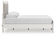 Zuraleus Queen Upholstered Panel Platform Bed