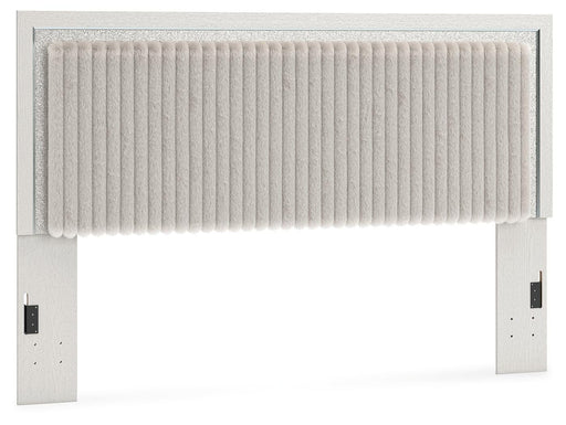 Zuraleus King Upholstered Panel Headboard