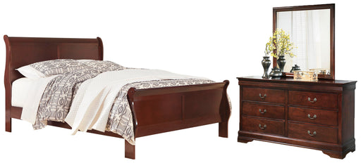 Alisdair Queen Sleigh Bed, Dresser and Mirror