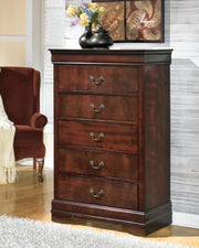 Alisdair King Sleigh Bed, Dresser, Mirror and Chest