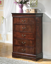 Alisdair Queen Sleigh Bed, Chest and 2 Nightstands
