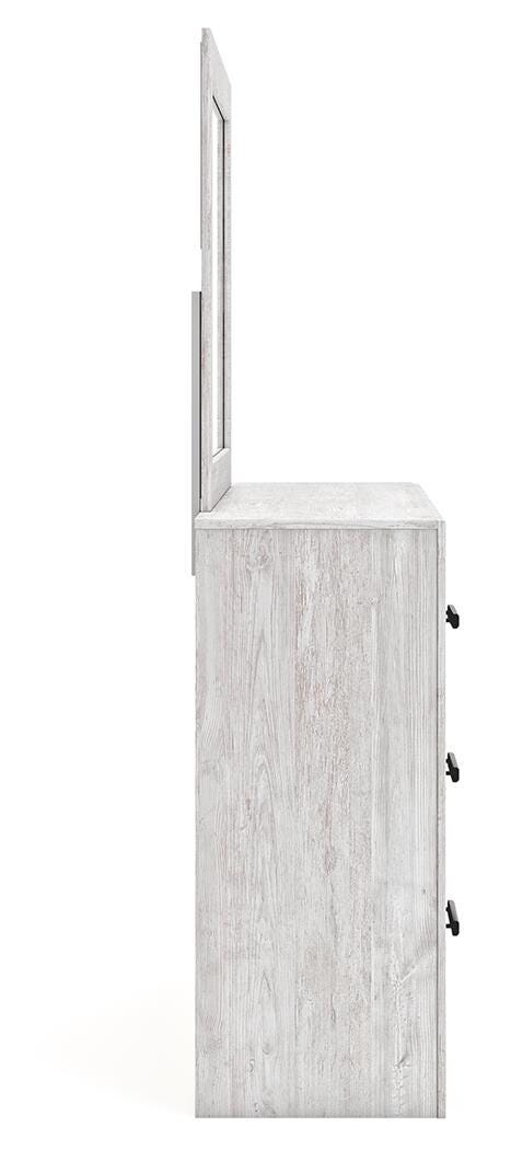 Cayboni Full Panel Bed, Dresser and Mirror