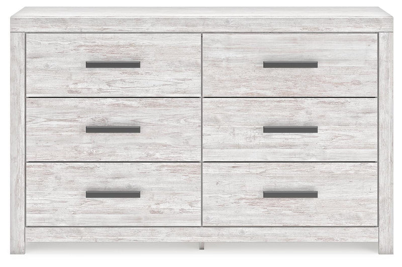 Cayboni King Panel Bed, Dresser and Nightstand