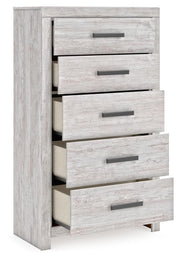 Cayboni Queen Panel Bed, Chest and Nightstand
