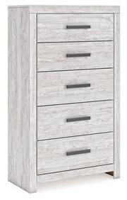 Cayboni Queen Panel Bed, Chest and Nightstand