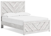 Cayboni Full Panel Bed, Dresser and Mirror