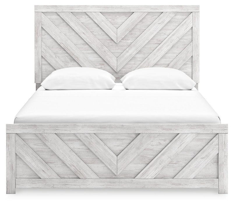 Cayboni Queen Panel Bed, Dresser and Nightstand