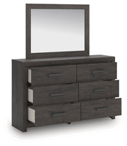 Prendonea Queen Panel Bed, Dresser and Mirror
