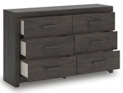 Prendonea King Panel Bed, Dresser and Nightstand