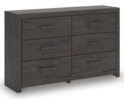 Prendonea King Panel Bed, Dresser and Nightstand