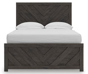 Prendonea Full Panel Bed, Dresser and Mirror