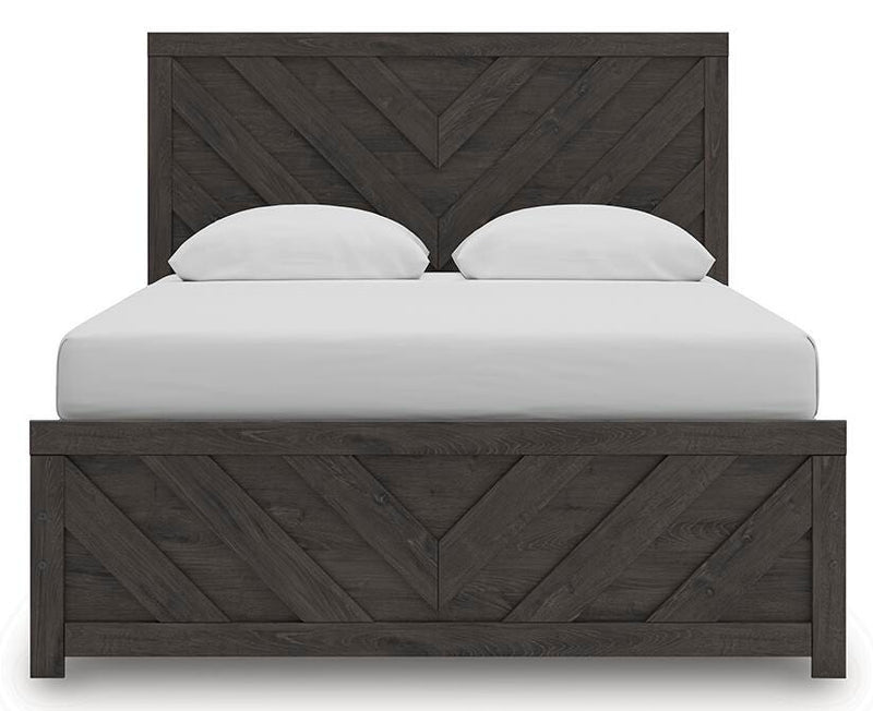 Prendonea Queen Panel Bed, Dresser and Mirror