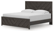 Prendonea King Panel Bed and 2 Nightstands