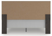Prendonea King Panel Bed and 2 Nightstands