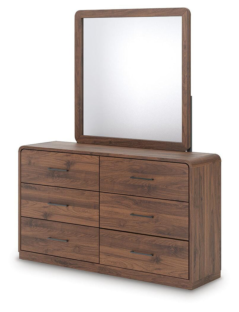 Fortlorn King Panel Bed, Dresser, Mirror and Chest