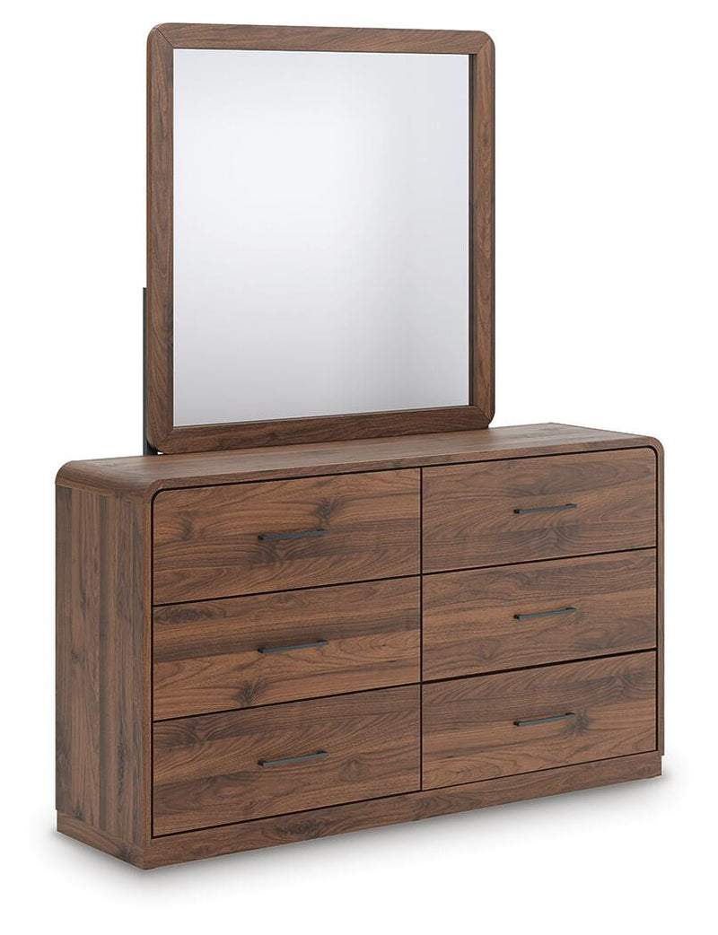 Fortlorn King Panel Bed, Dresser, Mirror and Chest