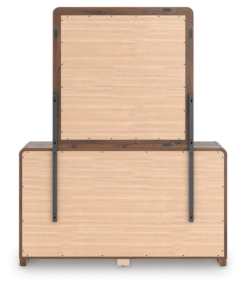 Fortlorn King Panel Bed, Dresser, Mirror and Chest