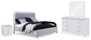 Jarlee Queen Upholstered Panel Bed