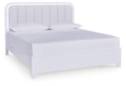 Jarlee King Panel Bed, Dresser, Mirror and Nightstand